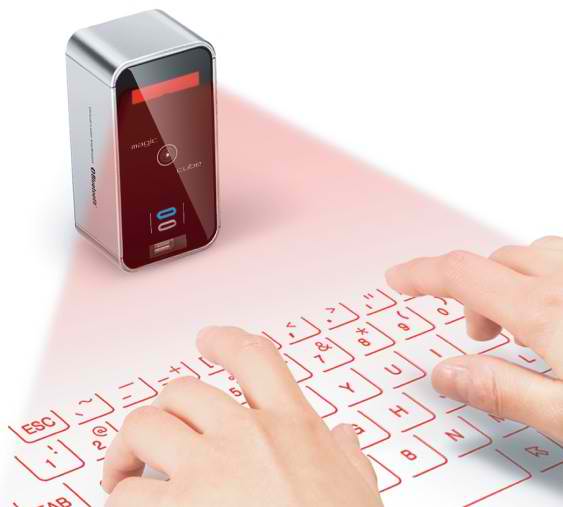 Magic Cube, clavier laser virtuel de Celluon