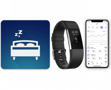 Fitbit bracelet connecté application suivi de sommeil traqueur qualité sommeil