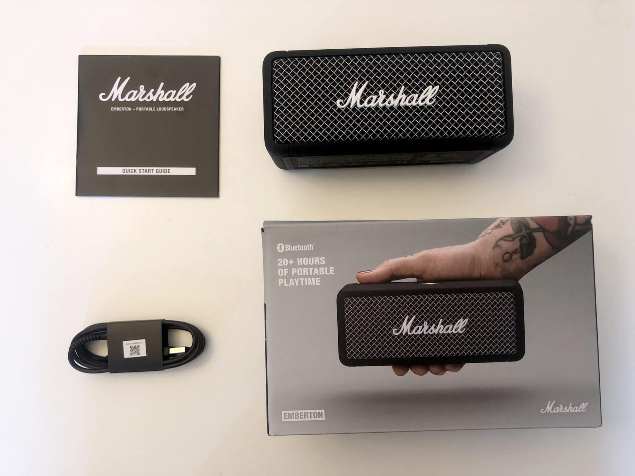 Test Marshall Emberton : avis sur l'enceinte portable Marshall