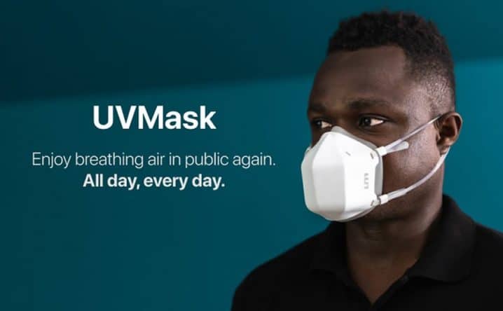 UVMask masque ultraviolets coronavirus covid 19