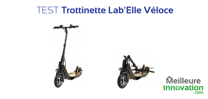 Test trottinette électrique Lab'elle véloce airlab