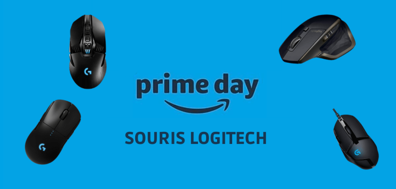 Amazon prime days : 7 souris Logitech à prix cassé