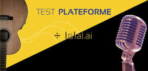 Séparer voix et instru : test de la plateforme Lalal.ai