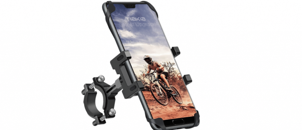 Support smartphone vtt et vélo solide grand format