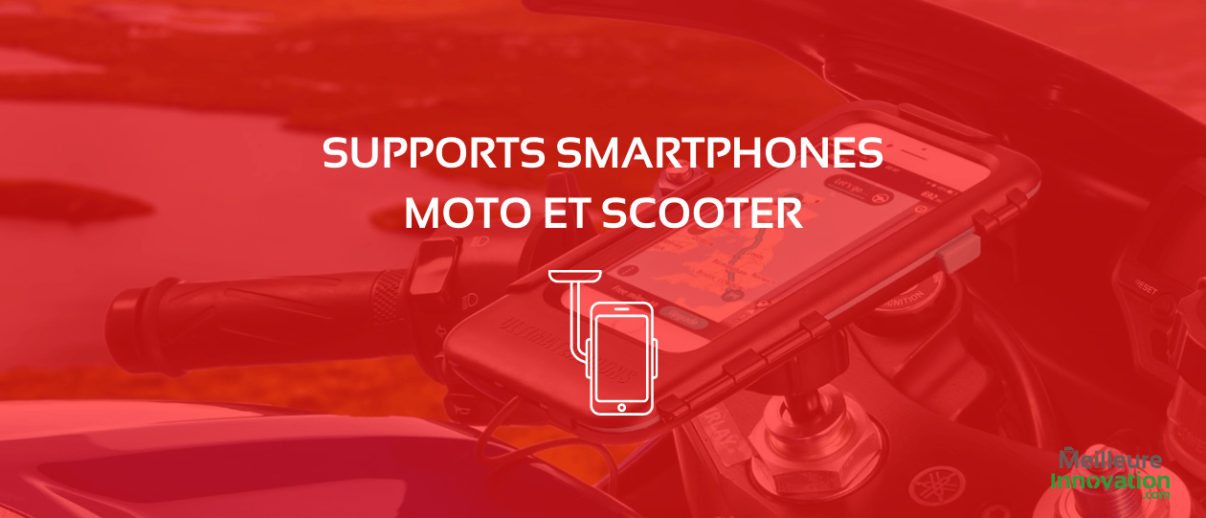 supports smartphones scooter et moto