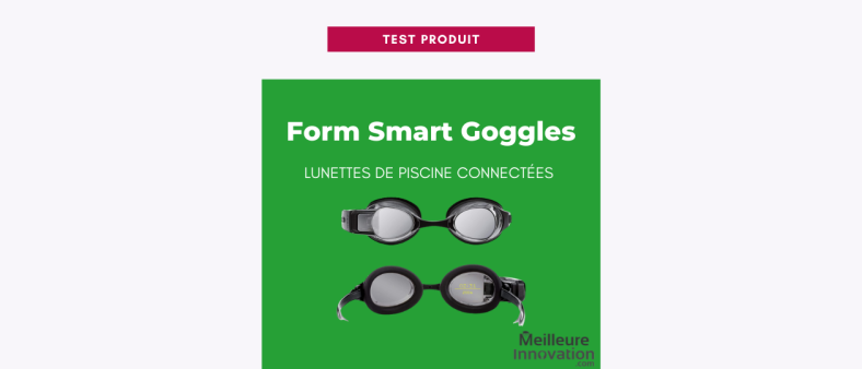 Test FORM Smart Swim Goggles : des lunettes de natation avec réalité augmentée