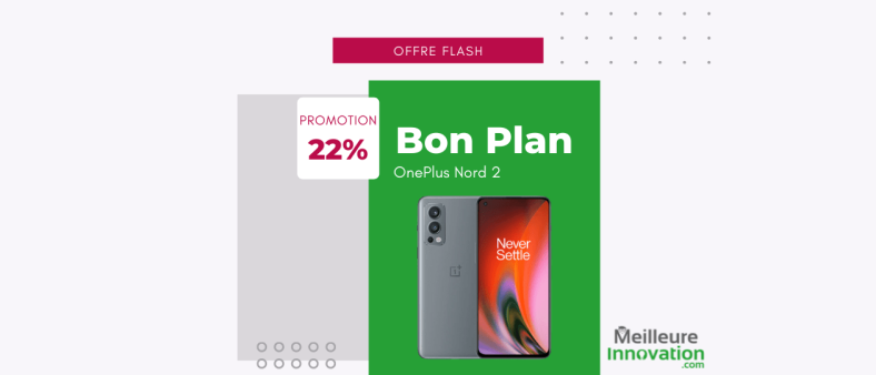OnePlus Nord 2 à -25%, une promo smartphone à saisir (Single Day)