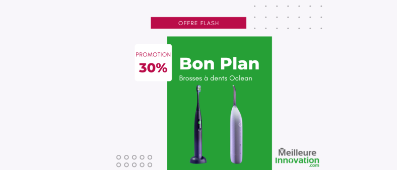 Black Friday Oclean : une offre folle de -30% sur la brosse à dents et l'hydropulseur