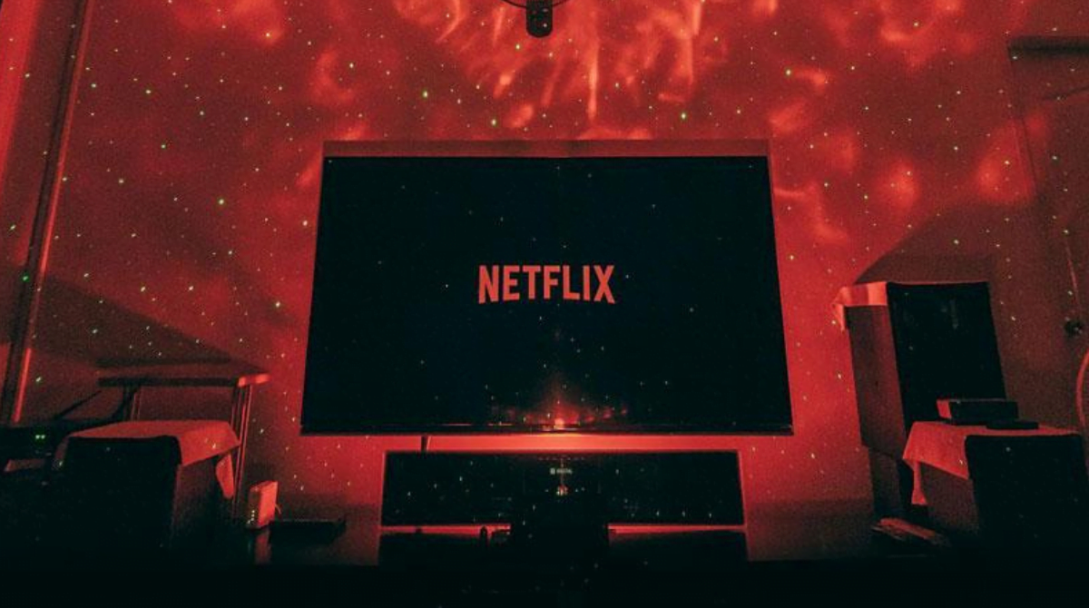 netflix disponible sur un projecteur android TV