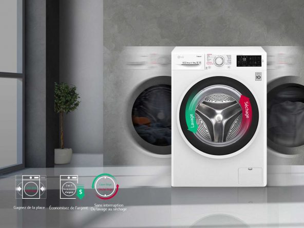 LG développe un lave-linge qui n'utilise pas d'eau, mais du gaz