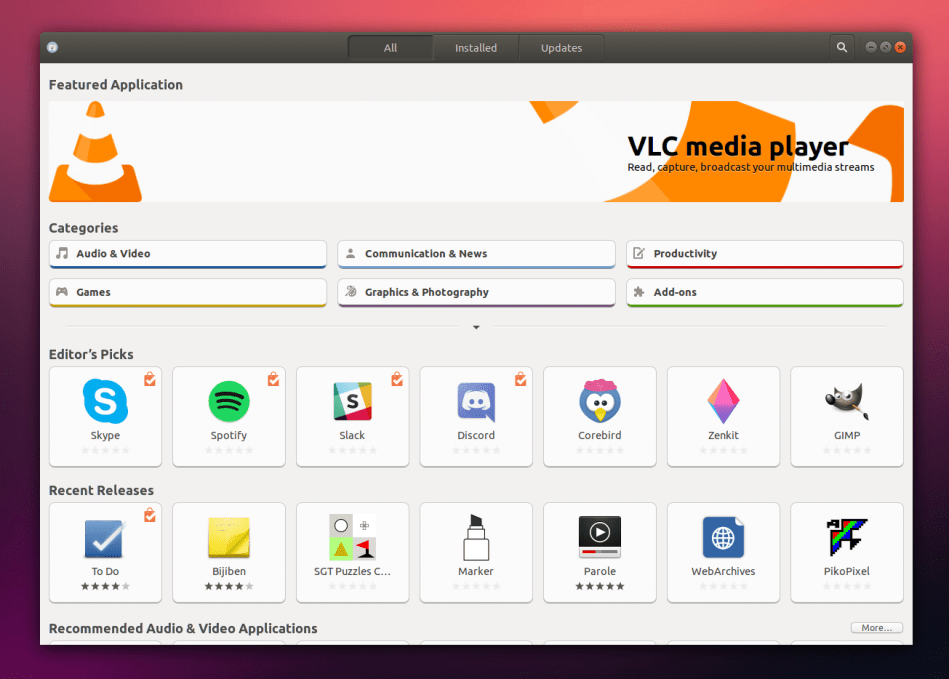 Ubuntu Snap Store