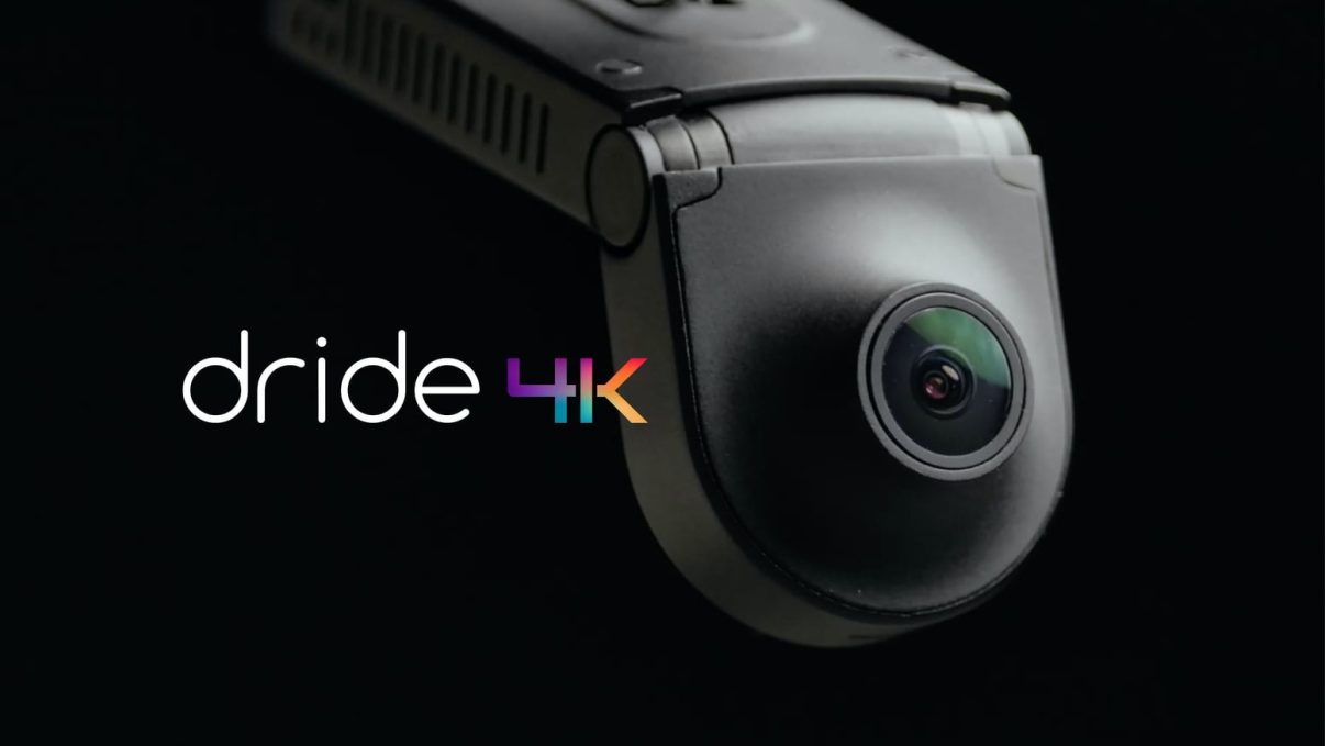 Dashcam Dride 4K : plus d'1 million € de préventes