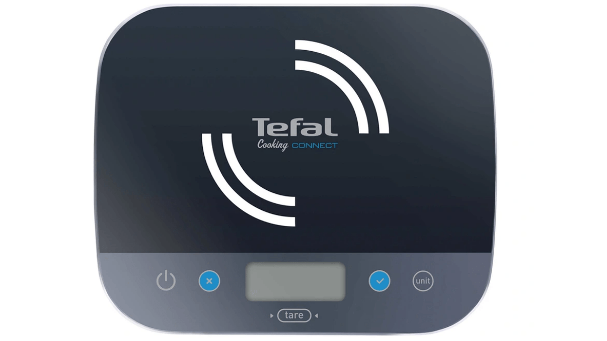 Balance connectée Tefal bluetooth avec plus de 300 recettes intégrées