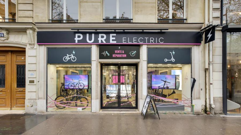 magasin de trottinettes électriques pure electric à Paris