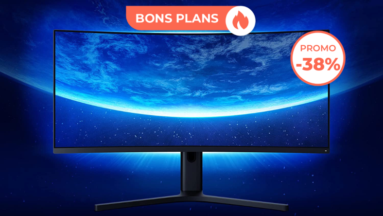 Mi Curved Gaming Monitor 34" promo Aliexpress French Days