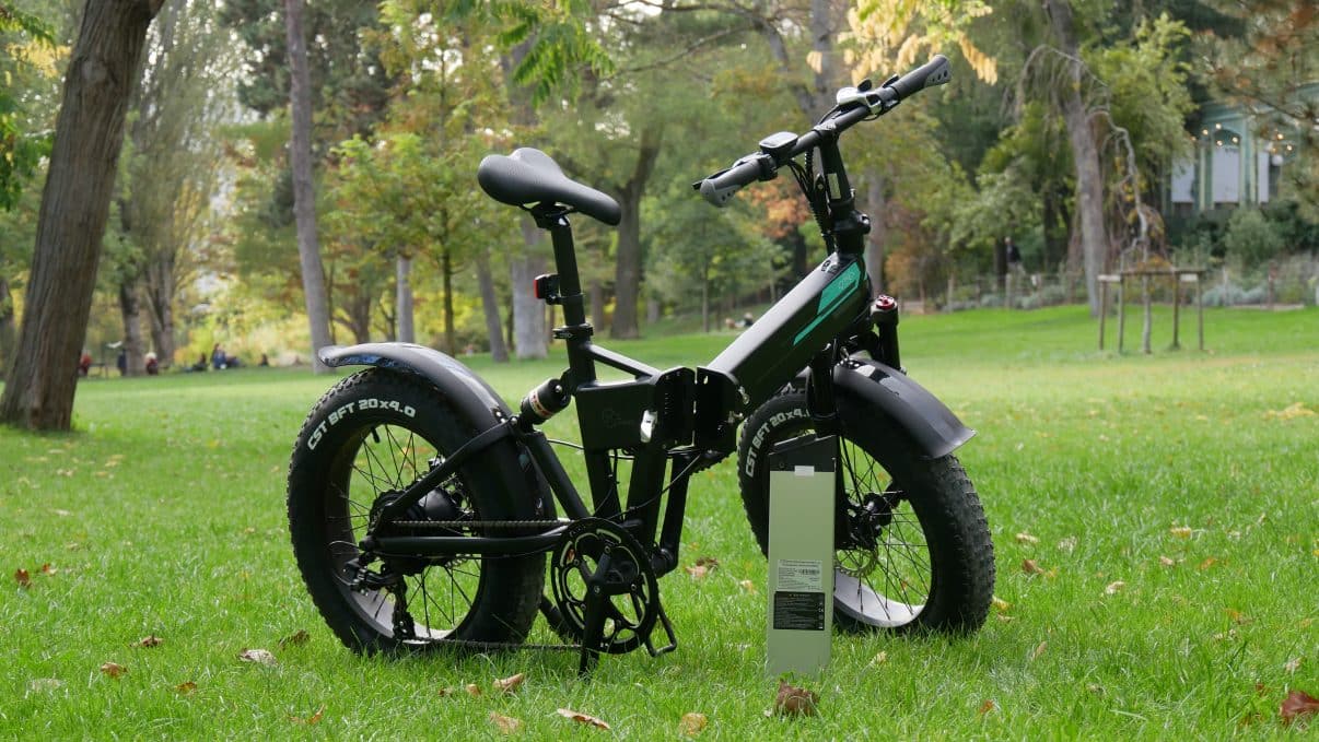 la batterie et son emplacement sur le vélo électrique Fiido M1 PRO