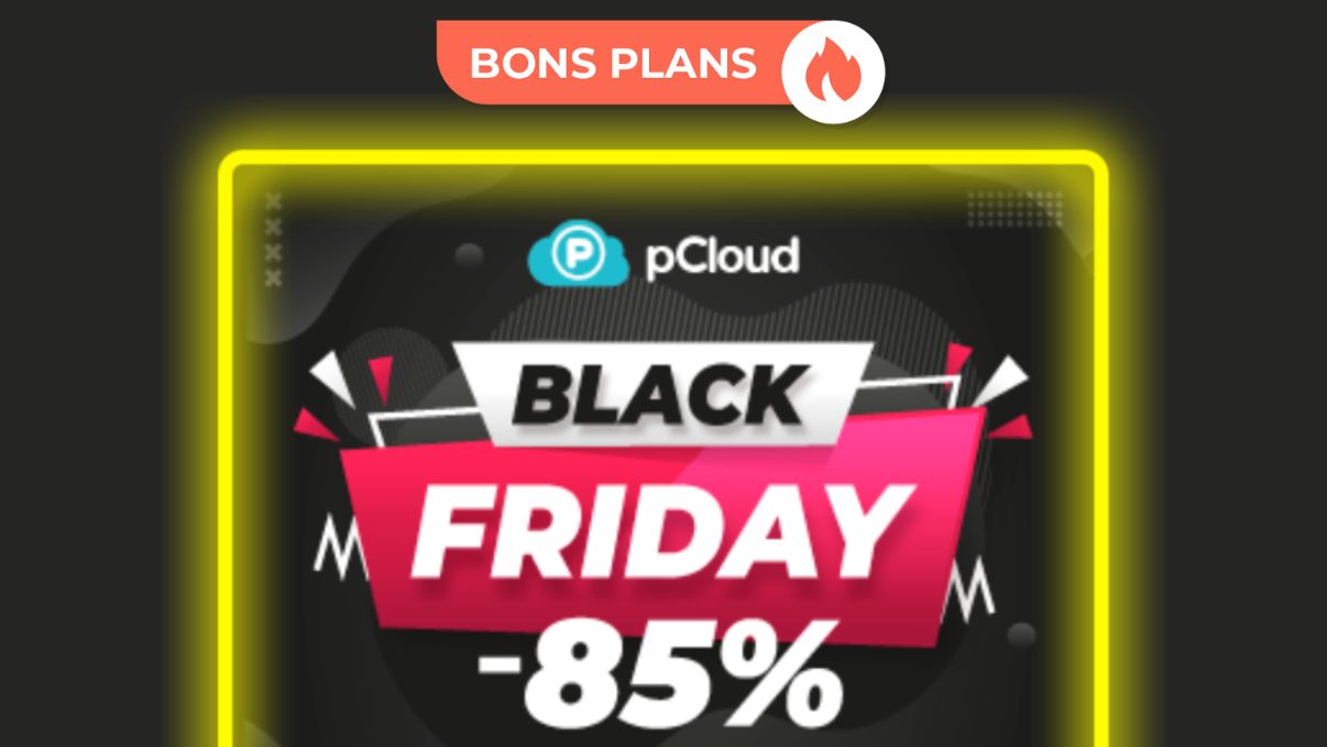 Black Friday : nouveau bon plan de pCloud