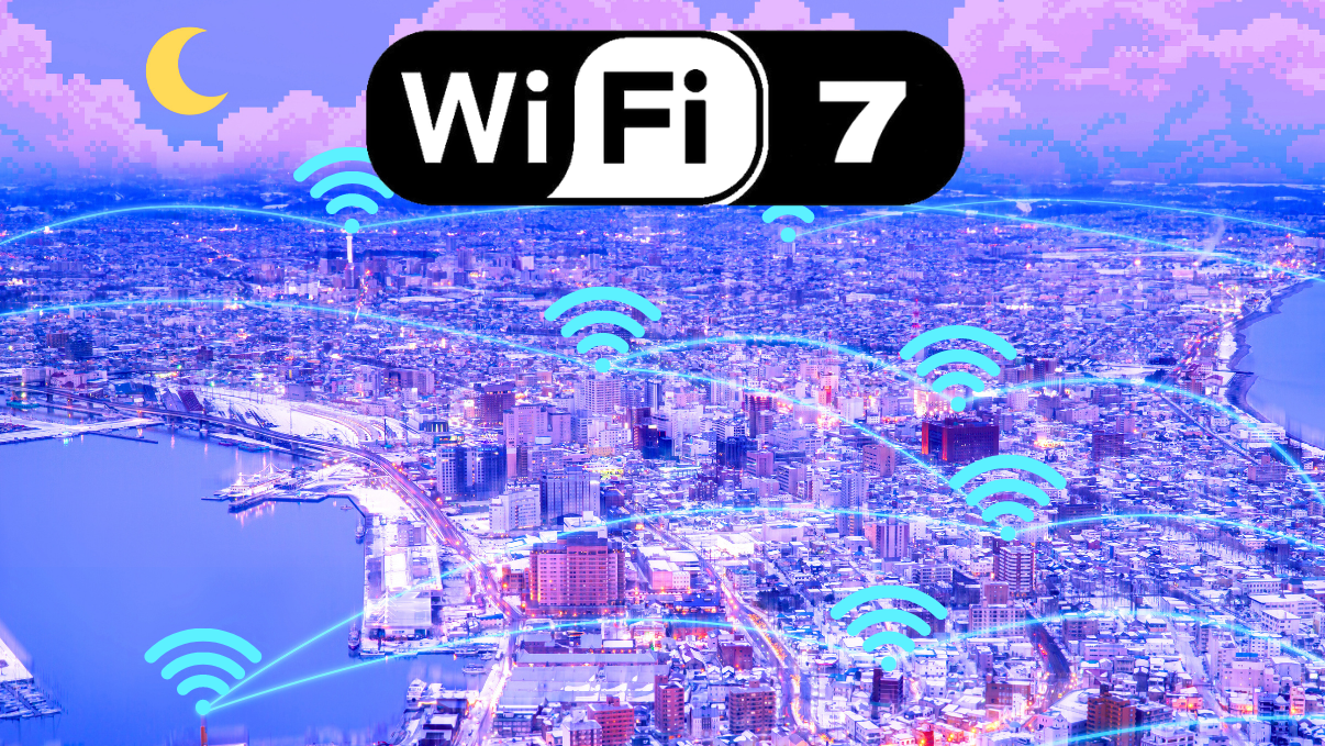 WiFi 7 ville connectée