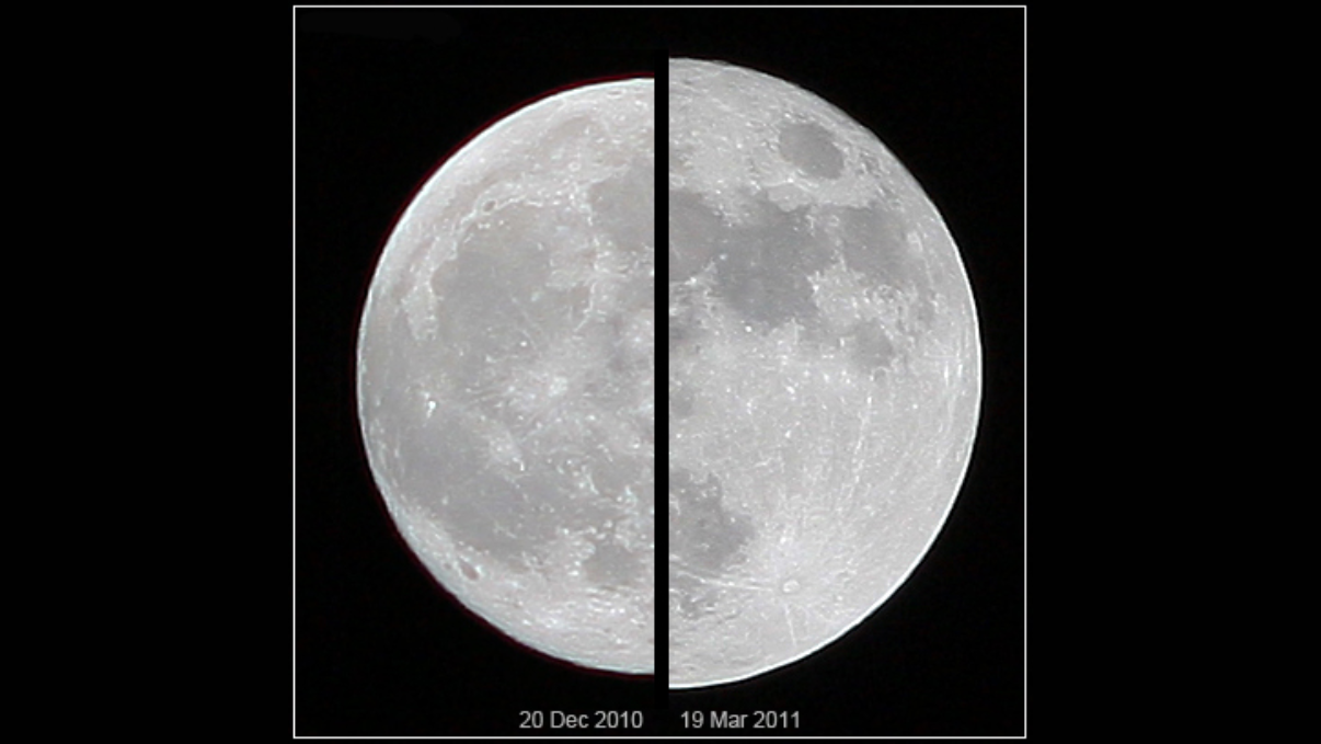 Différence lune super lune