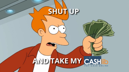 Cashlib fry meme