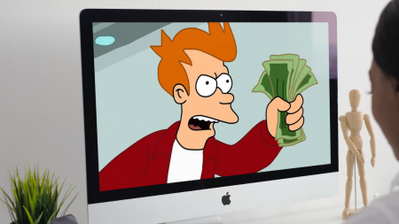 Meme Futurama argent Apple
