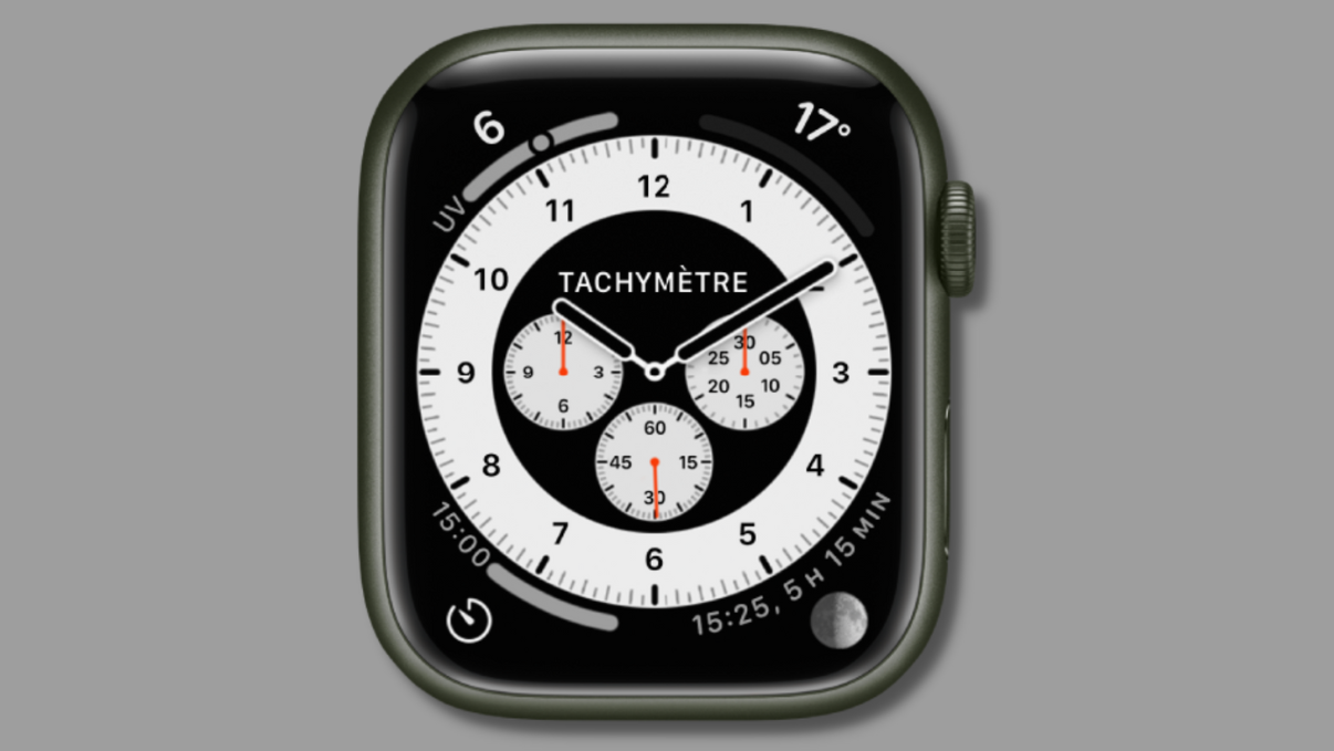 Apple Cadran chronographe pro