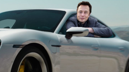 porsche Taycan voiture électrique Musk