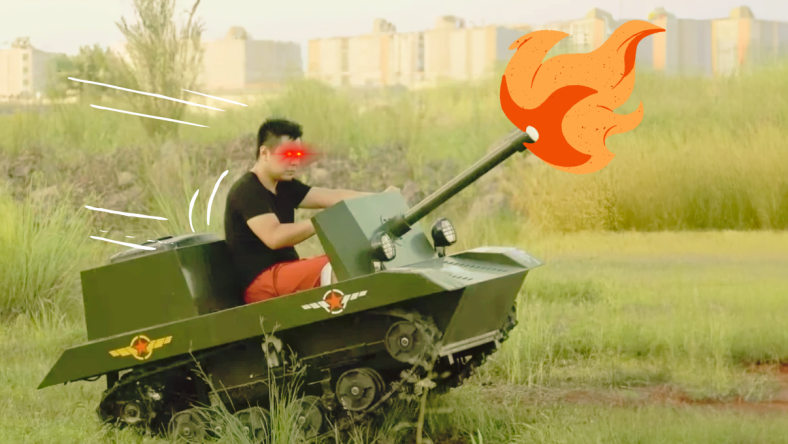 Tank électrique Alibaba