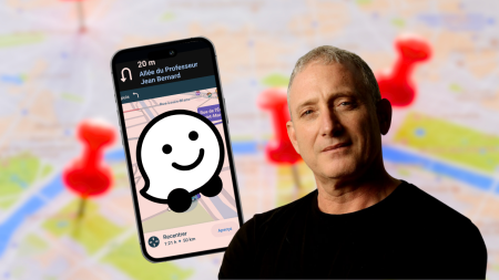 PDG de Waze a coté de son application GPS