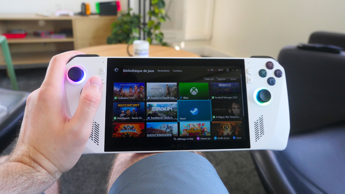 Test ASUS Rog Ally la console ultime pour les passionnés de jeuxvidéo
