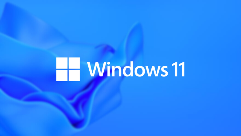Windows 11 bleu