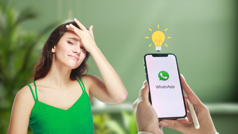 Une femme oubli une information et s'en souvient grâce à WhatsApp