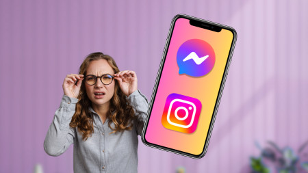 Une femme se pose des questions sur la fin du lien entre Instagram et Messenger