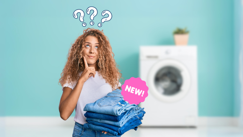 Une femme se demande si elle doit laver ses vêtements neufs
