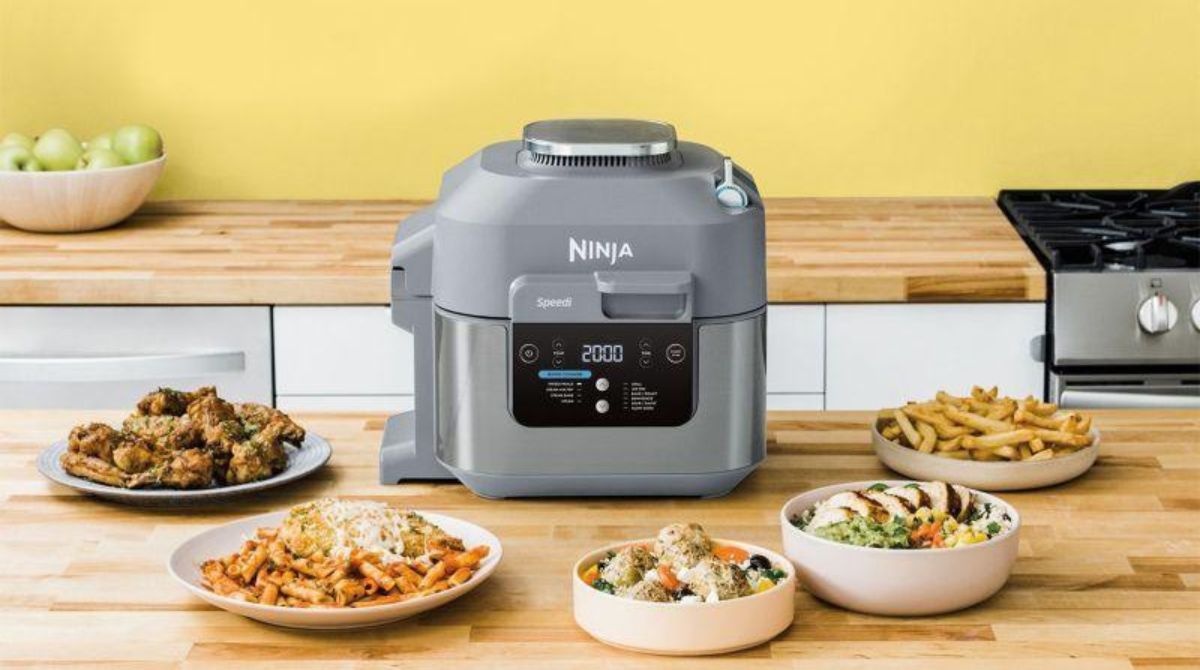 Robot Multifonctions Ninja 1200W, 1,8L – Noir – Modèle 11,202 – Neuf Sous Emballage