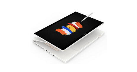Acer ConceptD 7 Ezel tablette hybride puissante