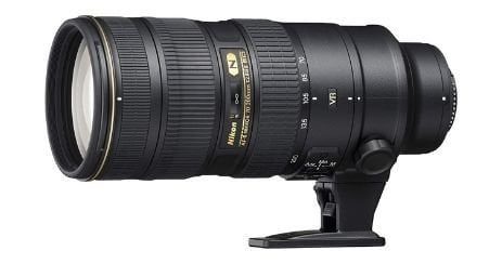 Nikon Nikkor 70 200mm f2 8 G ED AFS Meilleur objectif zoom polyvalent
