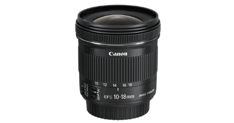 objectif photo Canon 10-18mm f_4.5-5.6